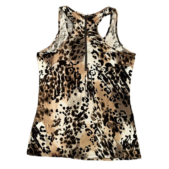 🛍️ a.n.a. Cheetah Print Tank Top Womens Size L - Picture 6 of 6